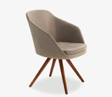 sedia arm chair wood