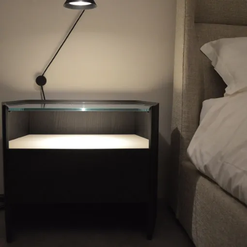 comodino zona notte poliform