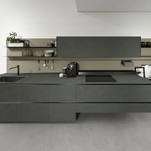 cucina riciclantica valcucine in laminato touch