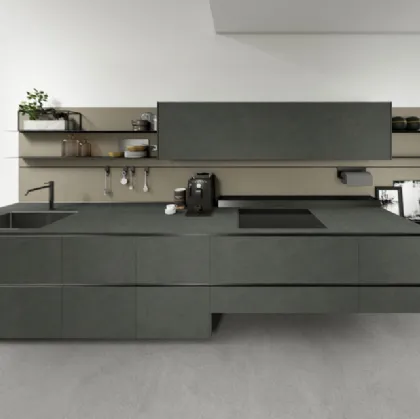 cucina riciclantica valcucine in laminato touch