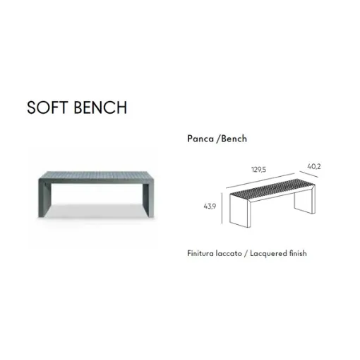 scheda tecnica soft bench