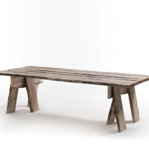 Tavolo in legno Frammenti di Wabi-sabi