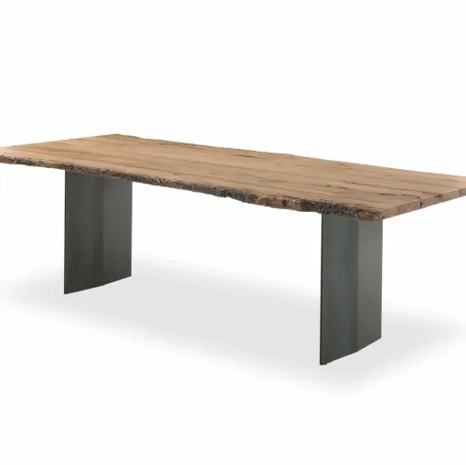 Tavolo in legno e ferro Riva 1920