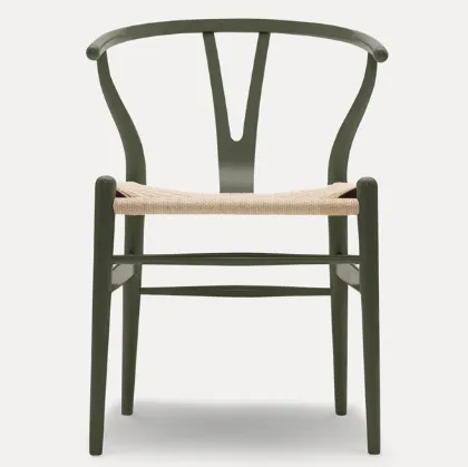 Sedia carl hansen verde oliva verona