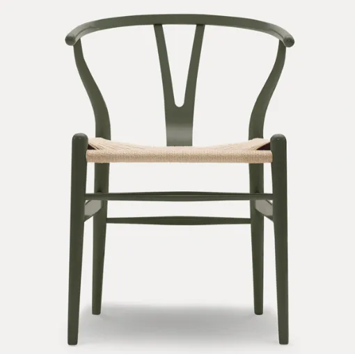 Sedia carl hansen verde oliva verona