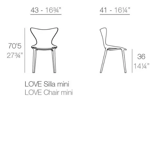 love mini chair