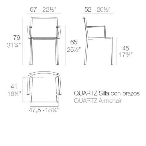  DESIGN SEDIA QUARTZ